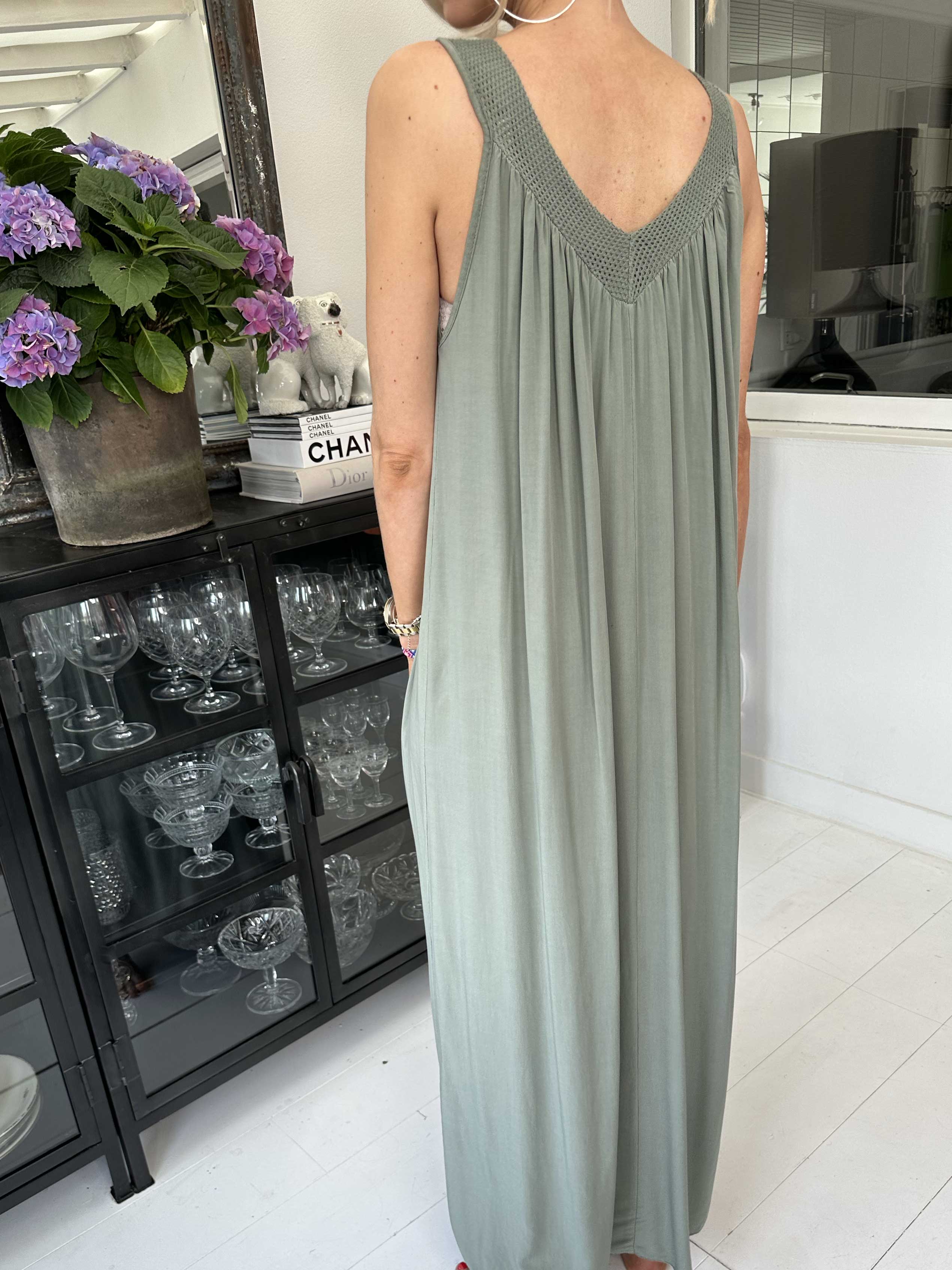 Arizona - Lang sommerkjole med brede stropper